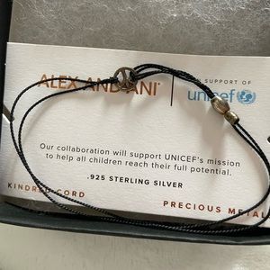 Alex and Ani UNICEF Peace Sign Kindred Cord Bracelet